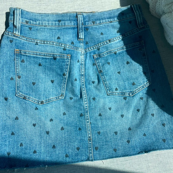 Madewell Denim Heart Skirt - 29 - Picture 5 of 6